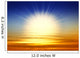 Beautiful sunrise Wall Mural