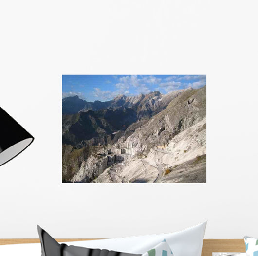 Marble Quarries-apuan Alps-carrara Wall Decal