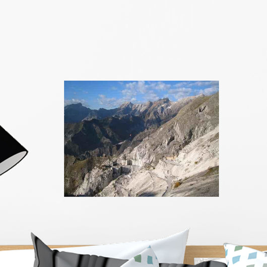 Marble Quarries-apuan Alps-carrara Wall Decal