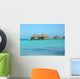 Overwater 6 Houses Wall Decal