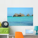 Overwater 6 Houses Wall Decal