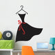 little black dress Wall Decal
