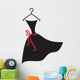 little black dress Wall Decal