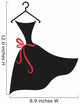 little black dress Wall Decal