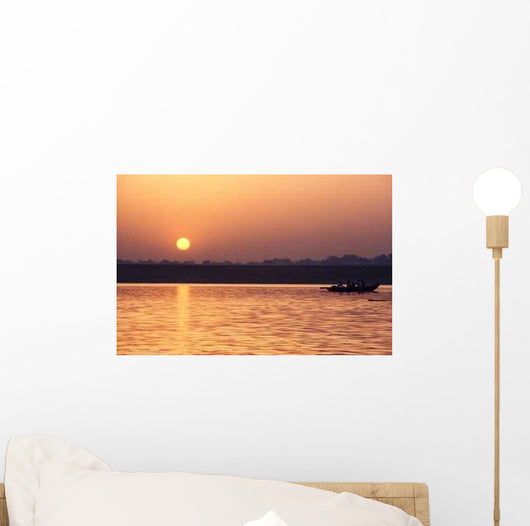 Sunrise Ganges Wall Decal