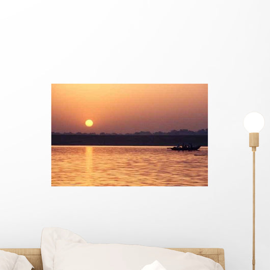 Sunrise Ganges Wall Decal