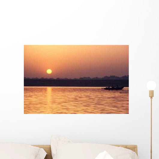 Sunrise Ganges Wall Decal
