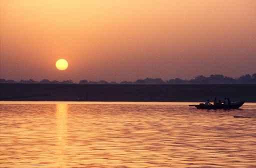 Sunrise Ganges Wall Decal