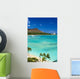 Waikiki Beach Oahu Wall Decal Design 1