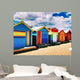 Brighton beach Wall Mural