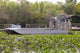 Air-boat in the swamp Wall Mural