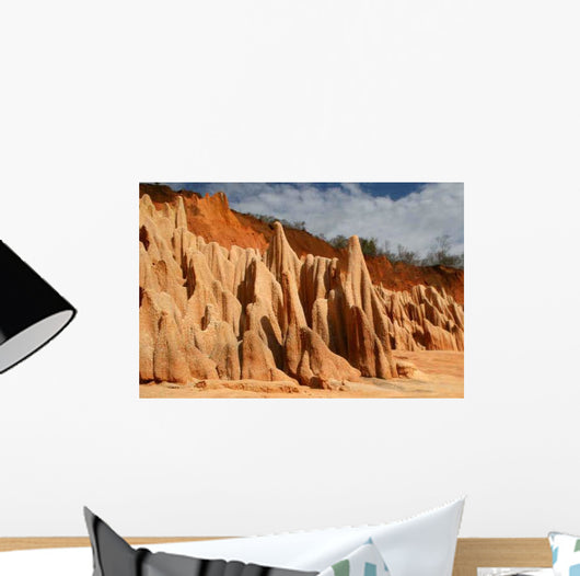 Red Tsingy Madagascar 12 Wall Decal