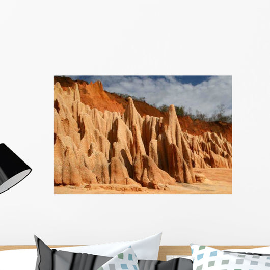 Red Tsingy Madagascar 12 Wall Decal