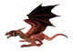 Red Fantasy Dragon Wall Decal