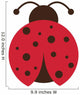 Lady Bug Wall Decal