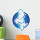 Mermaid Logo Wall Decal