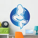 Mermaid Logo Wall Decal
