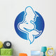 Mermaid Logo Wall Decal