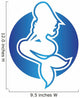 Mermaid Logo Wall Decal