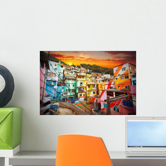 Rio Janeiro Downtown Wall Decal