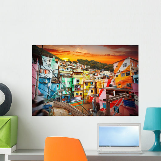 Rio Janeiro Downtown Wall Decal