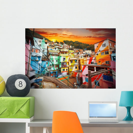 Rio Janeiro Downtown Wall Decal