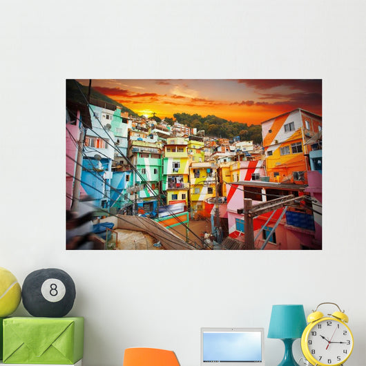 Rio Janeiro Downtown Wall Decal