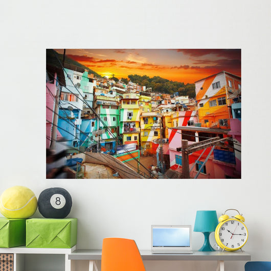 Rio Janeiro Downtown Wall Decal