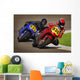 Speed Bike Race Wall Decal