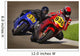 Speed Bike Race Wall Decal