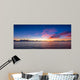 San Francisco Skyline Sunset Wall Decal