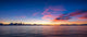 San Francisco Skyline Sunset Wall Decal