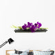 Beautiful Purple Orchid Wall Decal