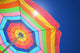 Colorful beach umbrella Wall Mural