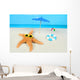 Sunbathing Starfish Wall Mural