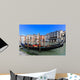 Traditional Gondolas at Venice Rialto grand canal Wall Mural