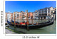 Traditional Gondolas at Venice Rialto grand canal Wall Mural