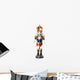 Drummer Nutcracker Wall Decal