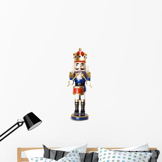 Drummer Nutcracker Wall Decal