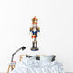 Drummer Nutcracker Wall Decal