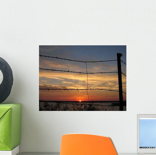 Barbed Wire Wall Decal