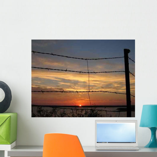 Barbed Wire Wall Decal