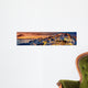 Santorin Panorama Abendstimmung Wall Mural