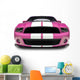 Pink Muscle Car Wall Decal
