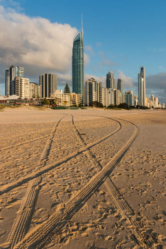 Sandy Beach Gold Coast Wall Decal