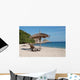 Beach Chair Wall Decal Design 2
