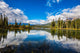 The  island in Pyramid Lake Wall Mural