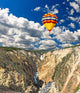 The Lower Falls in the Yellowstone Wall Mural