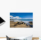 Pile of Rocks on a Tropical Beach Wall Mural