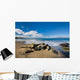 Pile of Rocks on a Tropical Beach Wall Mural